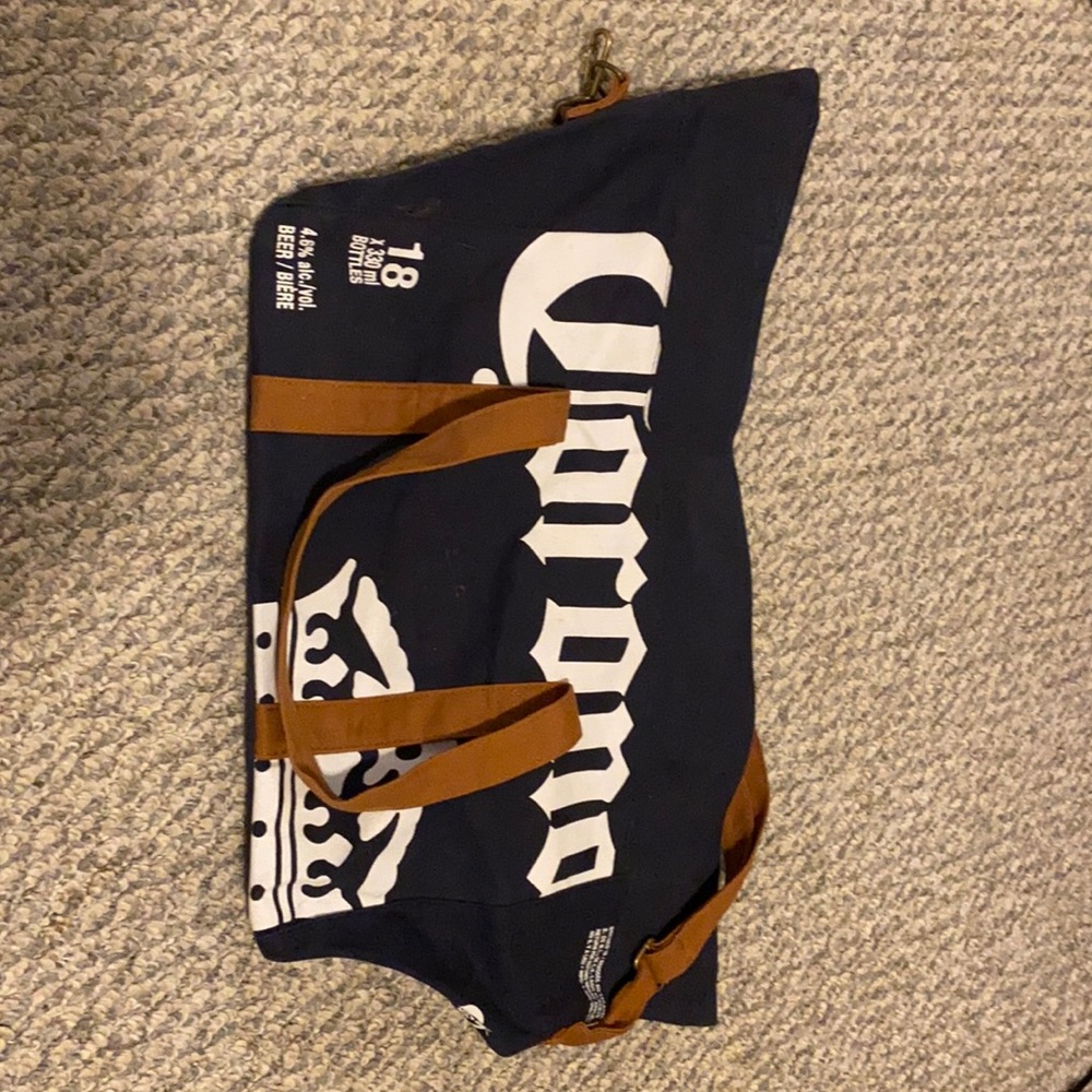 Large corona beach shoulder  bag